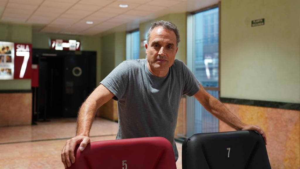 Daniel Guzmán presenta en Valencia su nueva película 'La deuda'. Raquel Granell