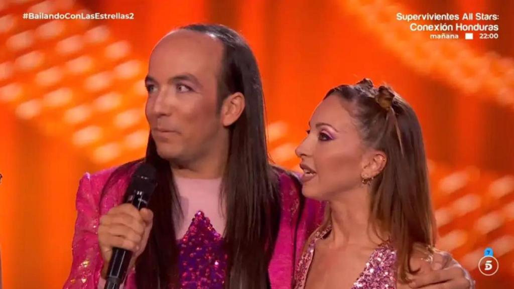 Aless Gibaja y Marta Blanco en 'Bailando con las estrellas'.