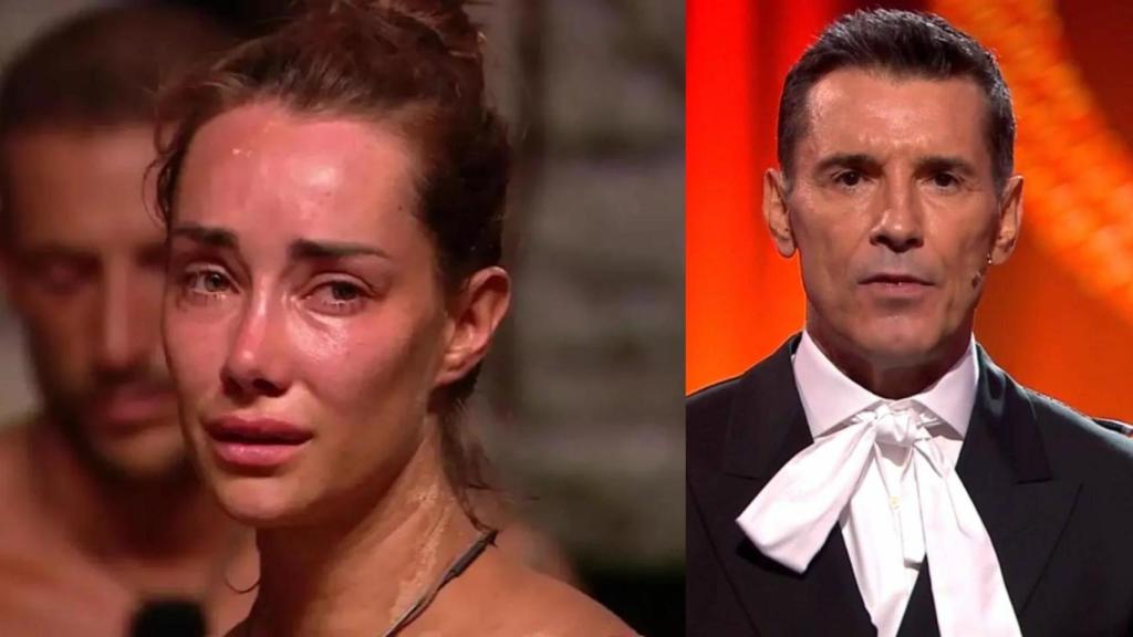 Adara Molinero en 'Supervivientes: All Stars' y Jesús Vázquez en 'Bailando con las estrellas'.