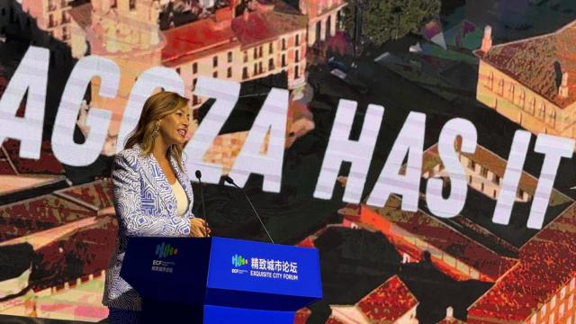 Natalia Chueca durante su intervención en “Exquisite City Forum”