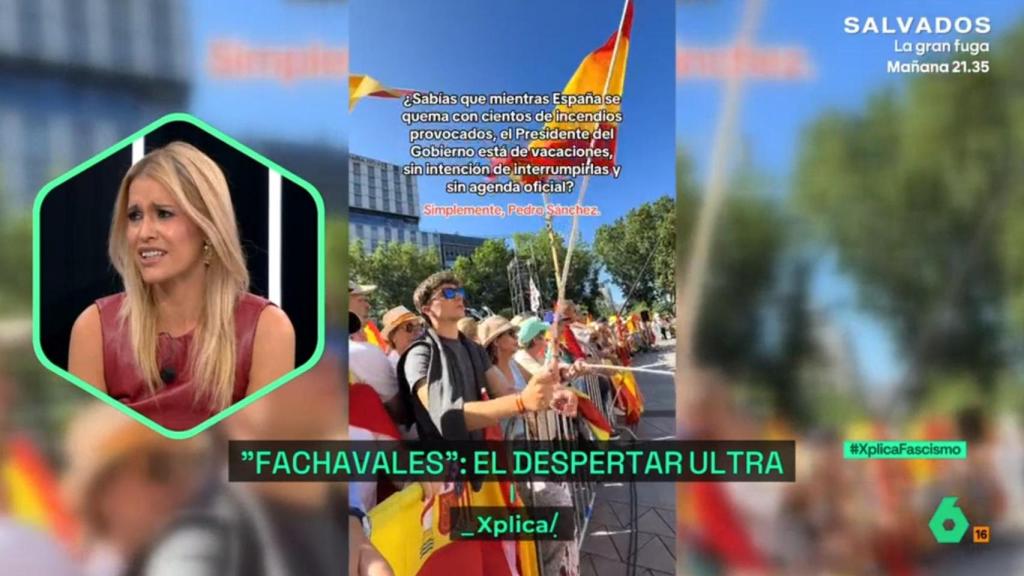 Afra Blanco en 'laSexta Xplica'.