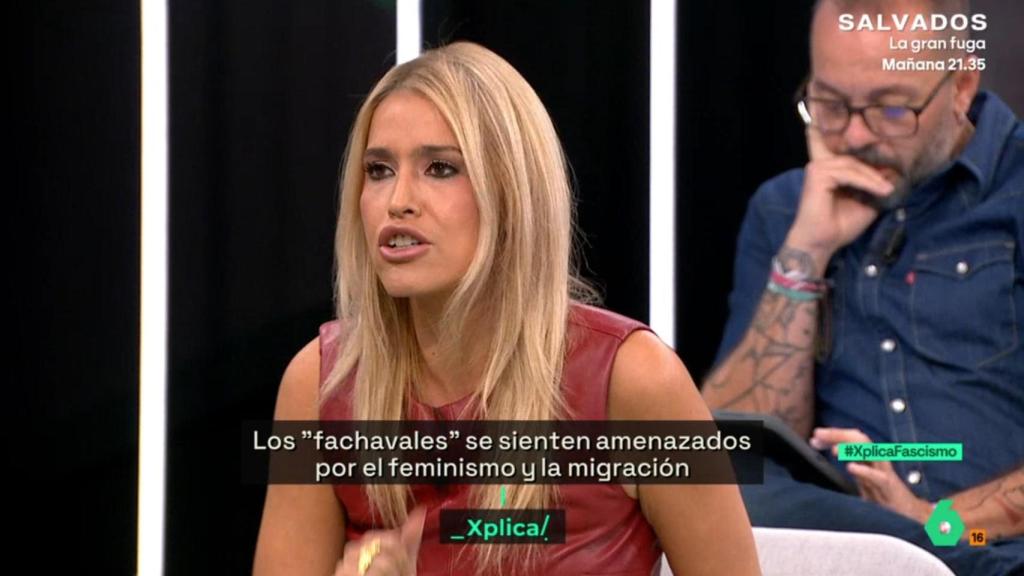 Afra Blanco en 'laSexta Xplica'.