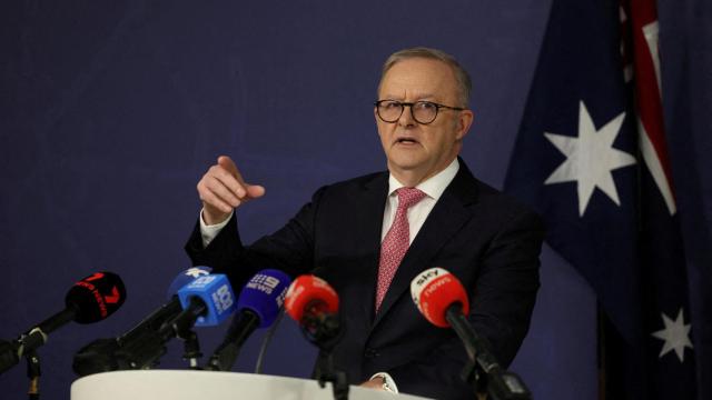 El primer ministro de Australia, Anthony Albanese.