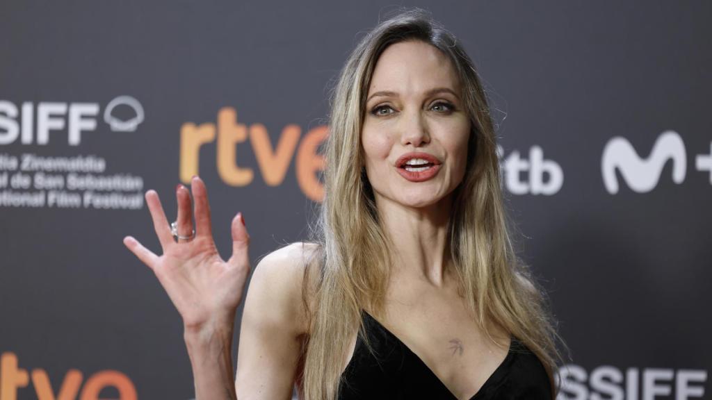 Angelina Jolie,en San Sebastián. Foto: EFE/Javier Etxezarreta