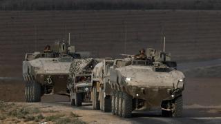 Soldados israelíes en la Franja de Gaza.