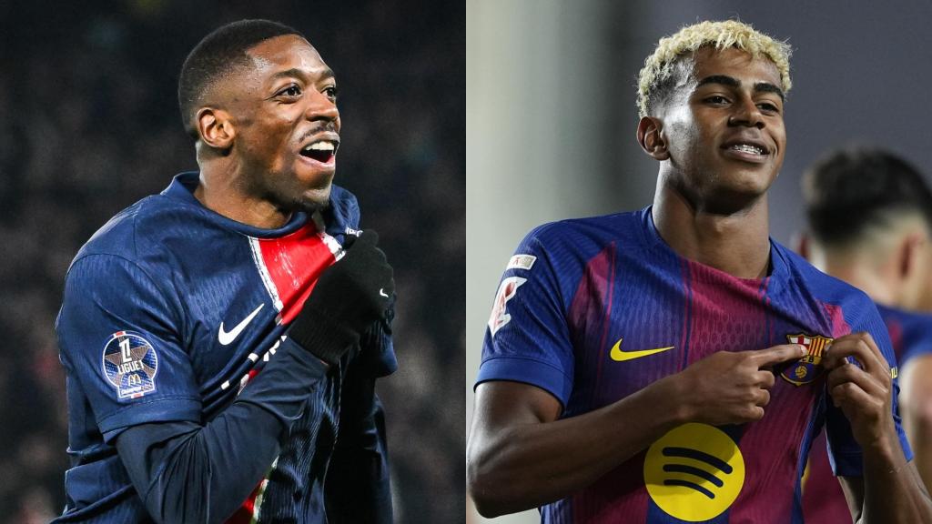 Ousmane Dembélé y Lamine Yamal, los favoritos al Balón de Oro.