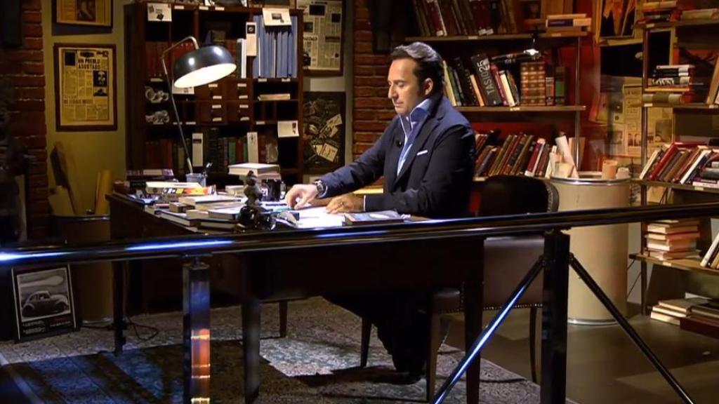 Iker Jiménez, en el cierre de 'Cuarto Milenio' este domingo.