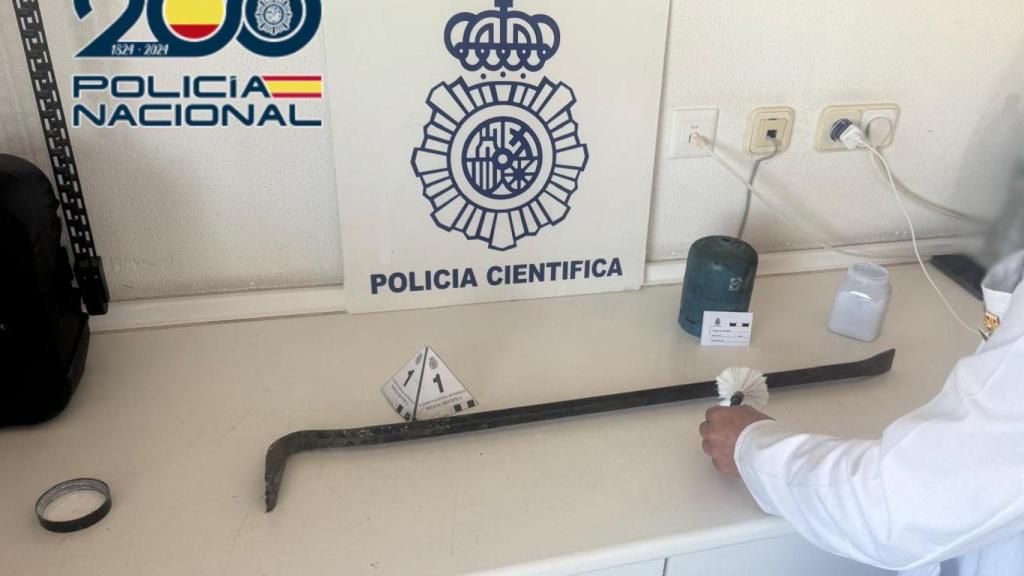 El material con el que se cometieron los robos.