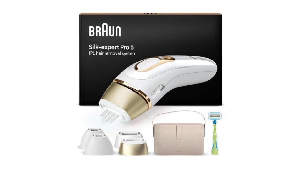 Depiladora de luz pulsada IPL Braun Silk-expert Pro 5