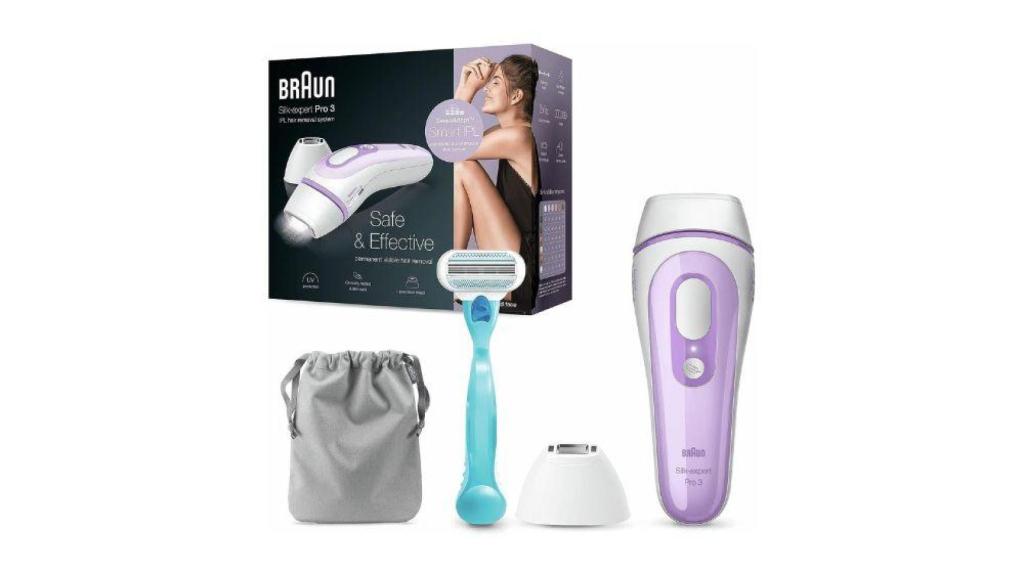 Depiladora de luz pulsada Braun Silk-Expert Pro 3