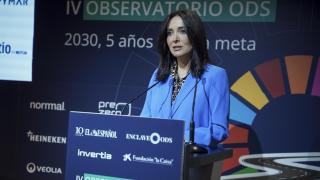 Cruz Sánchez de Lara, editora de ENCLAVE ODS, da el pistoletazo de salida al IV Observatorio de los ODS