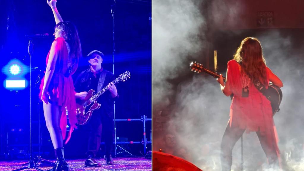 Imágenes de Eva Amaral en su último concierto de Tarragona