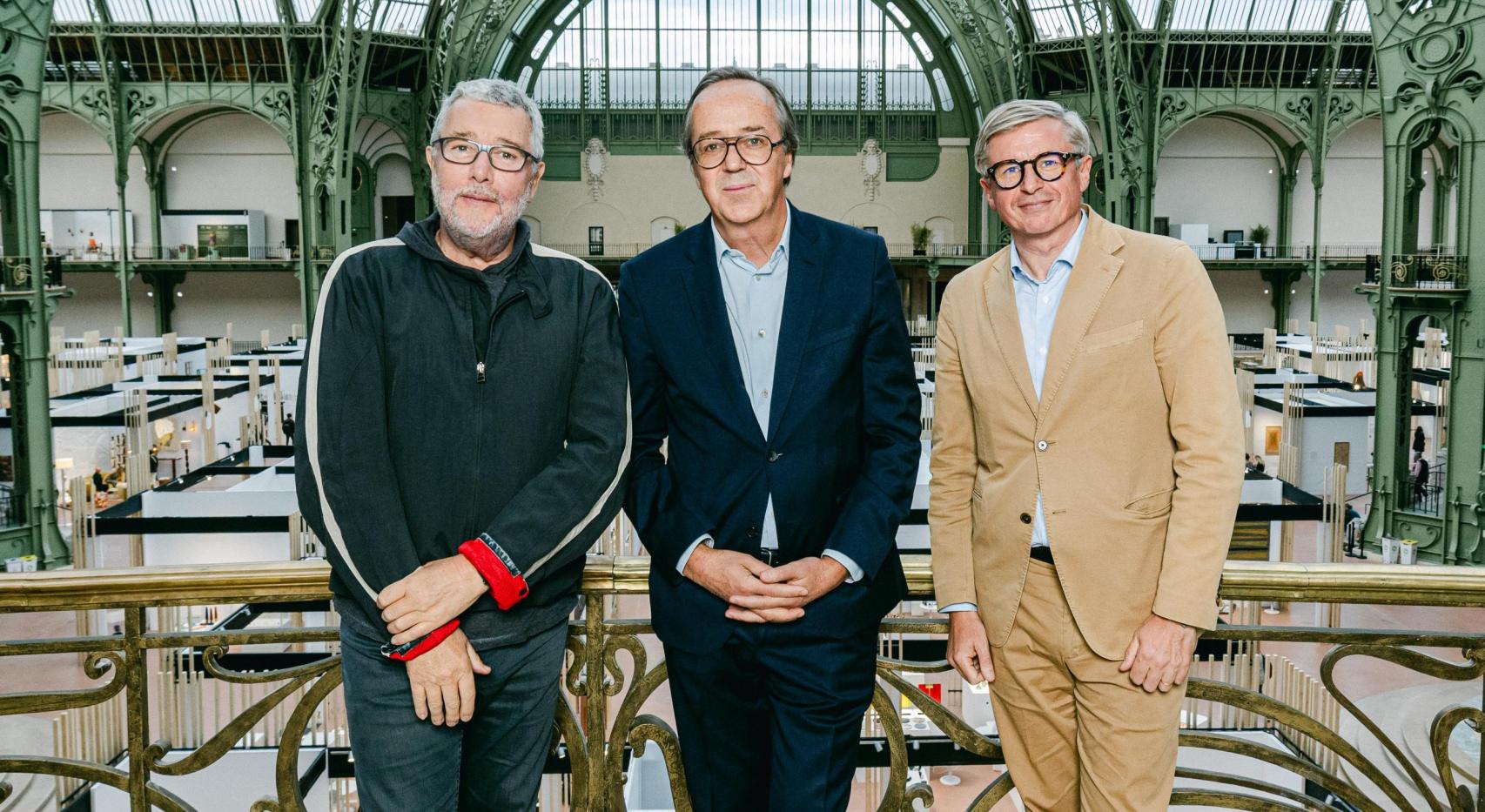 Philippe Starck, Frédéric Rouzaud y Jean-Baptiste Lecaillon