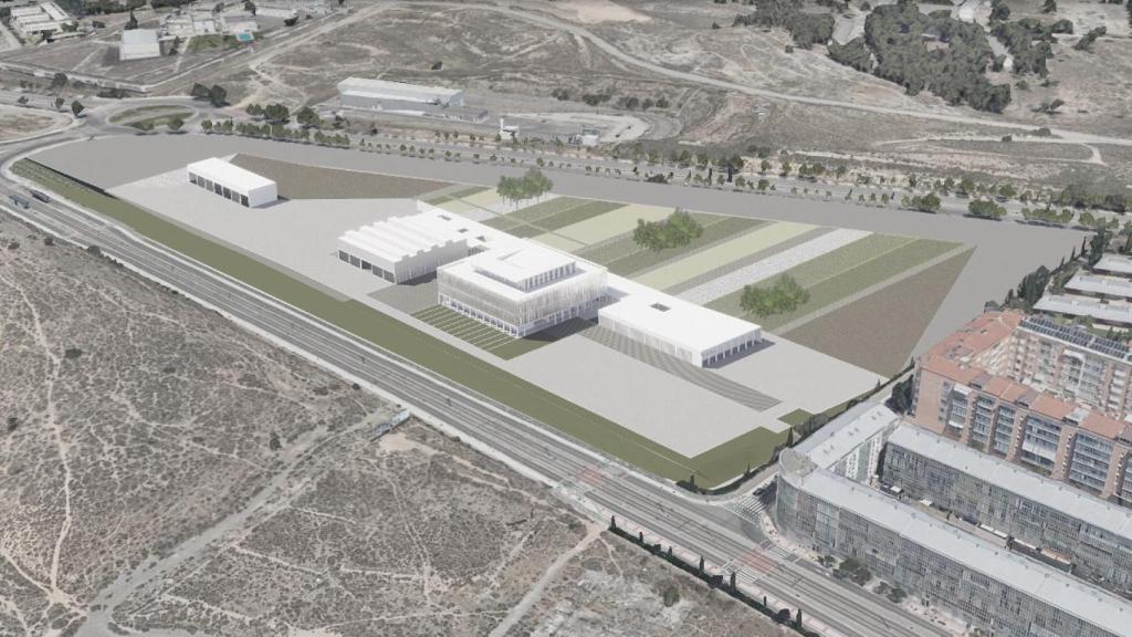 Recreación de las futuras instalaciones de Circe en el DAT Alierta