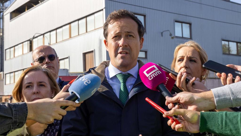 El alcalde de Toledo, en una imagen de archivo en el polígono industrial.