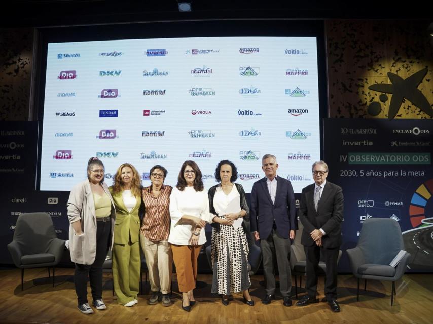 Los ponentes de la mesa ¿Estamos a tiempo de reducir desigualdades? Políticas efectivas.