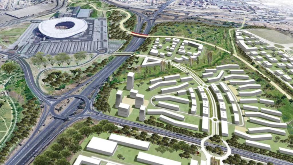 Recreación del nuevo proyecto en San Blas-Canillejas.