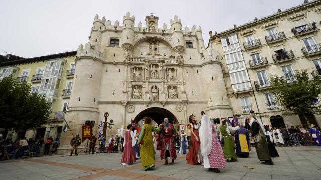 Actividades de danzas en la ciudad de Burgos durante la Semana Cidiana