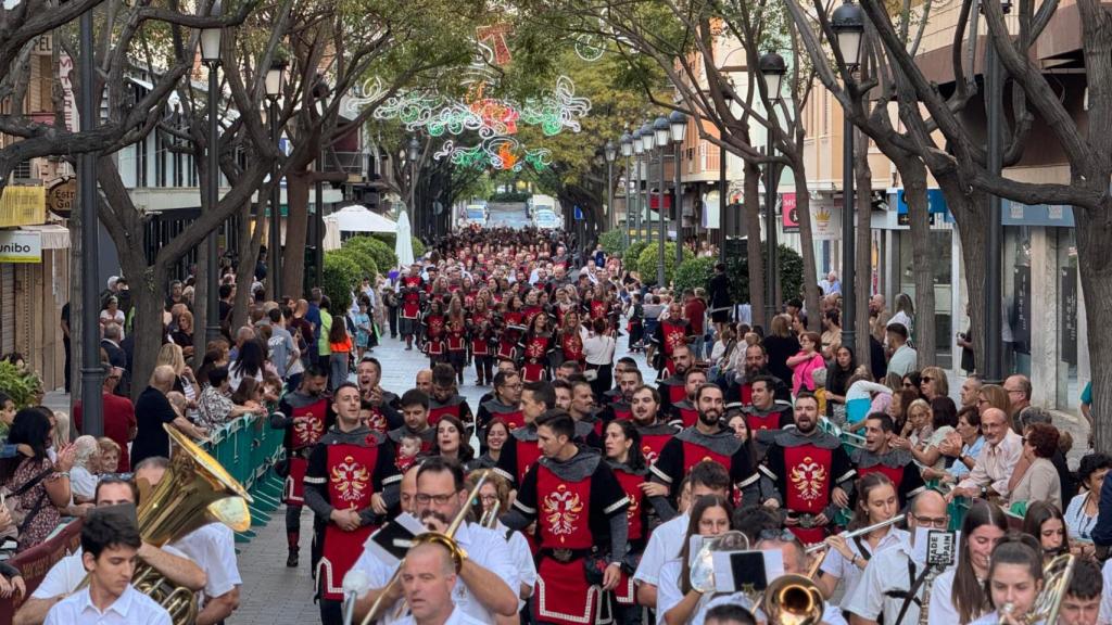 Las calles de San Vicente del Raspeig durante las celebraciones.