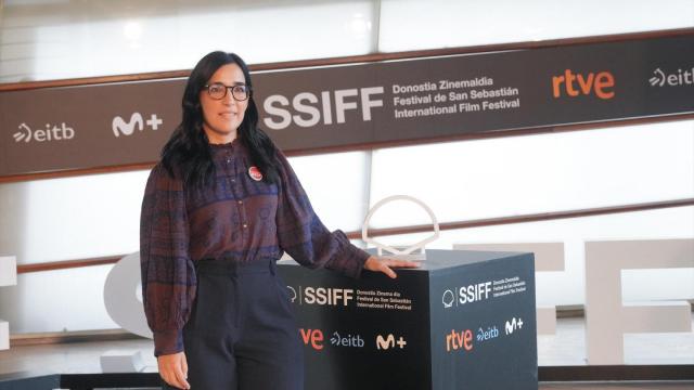 Alauda Ruiz de Azúa en el Festival de cine de San Sebastián. Foto: Unanue / Europa Press.
