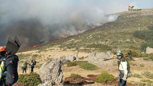 Incendio del Pico del Lobo (Guadalajara)