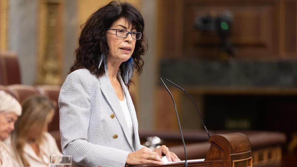La ministra Ana Redondo, la semana pasada, en el Congreso.