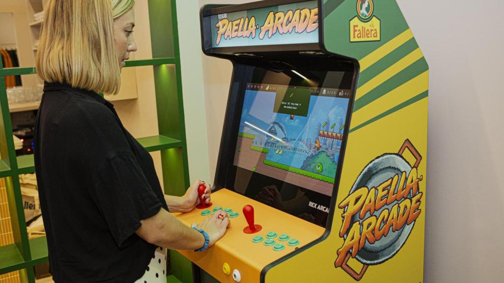 Paella arcade en el Casal de La Fallera.