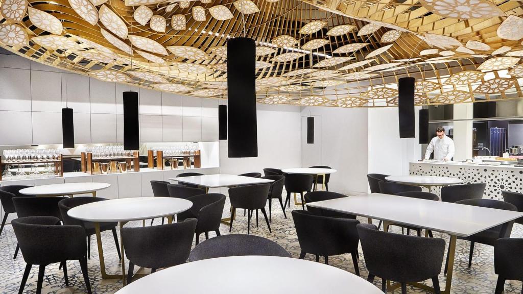 El interior del restaurante Noor.