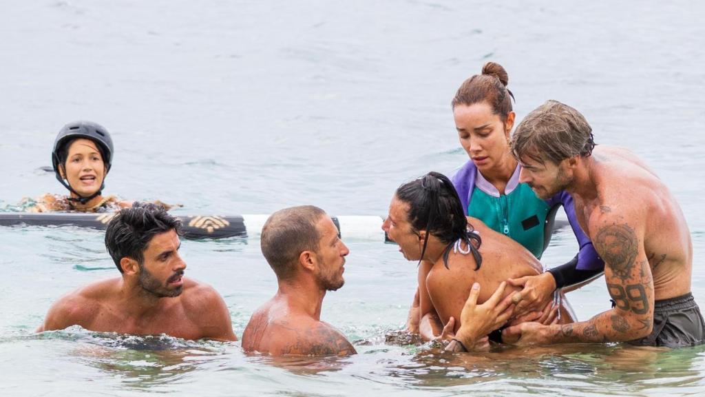 El golpe de Fani Carbajo en 'Supervivientes: All Stars' la semana pasada.