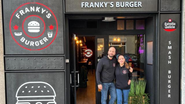 Fran Rodríguez y Alejandra Vélez, de Franky's Burger