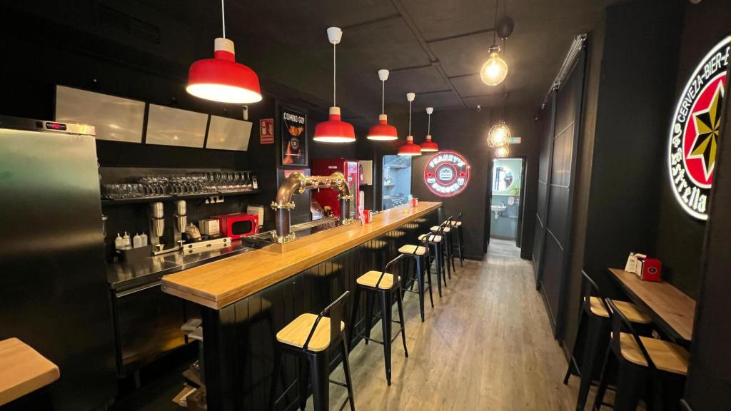 Franky' Burger por dentro