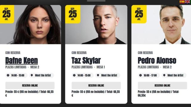 Las reservas pueden hacerse en la web oficial de la Comic Con.