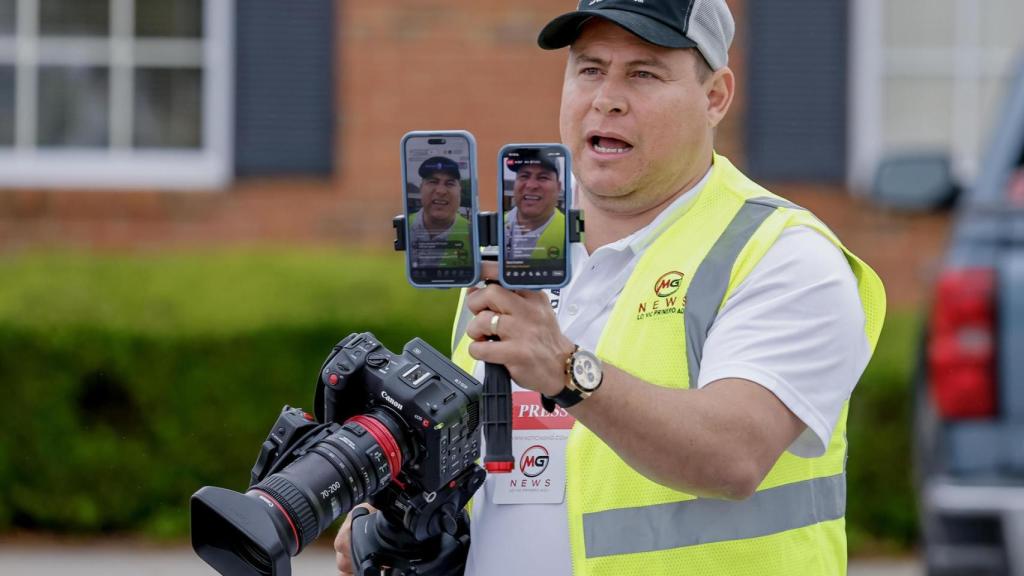 Mario Guevara fue arrestado mientras cubría una protesta y transmitía en vivo en redes sociales.