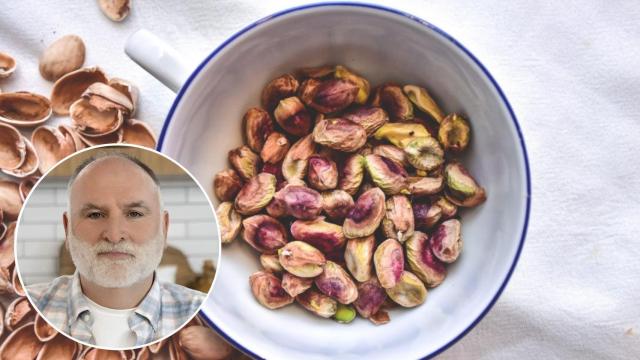 El chef José Andrés cocina con pistacho.