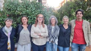 Miembros de Izquierda Unida, Sumar y Verdes Equo en una foto de familia