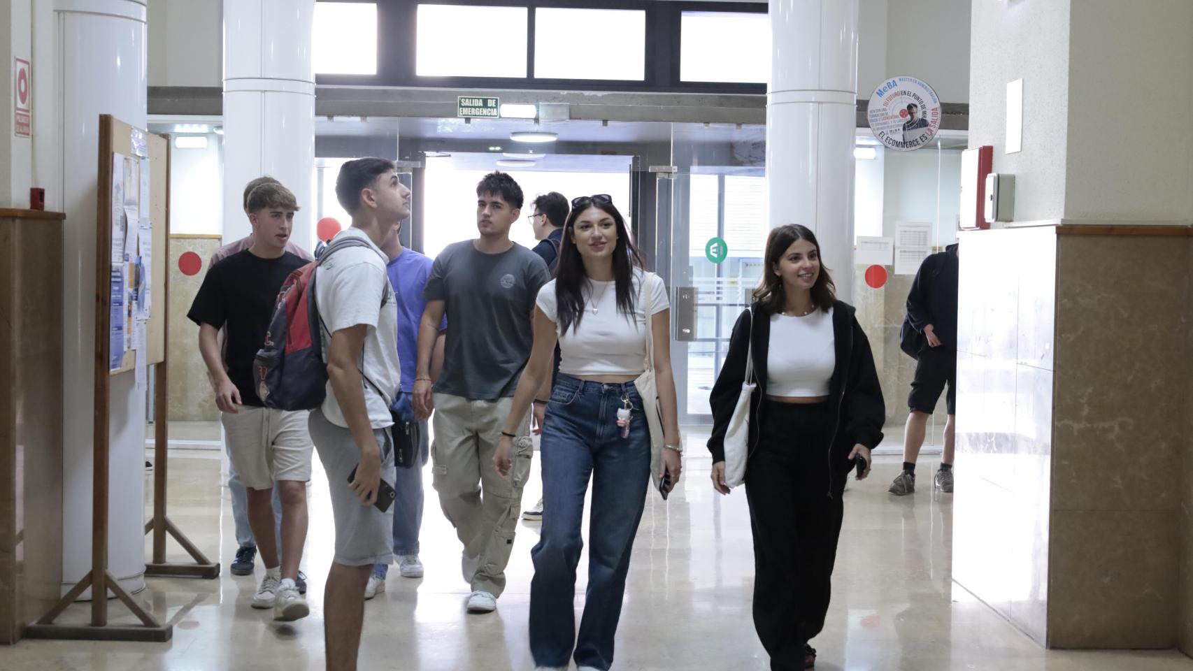 Inicio de clases en la Universidad de Zaragoza.