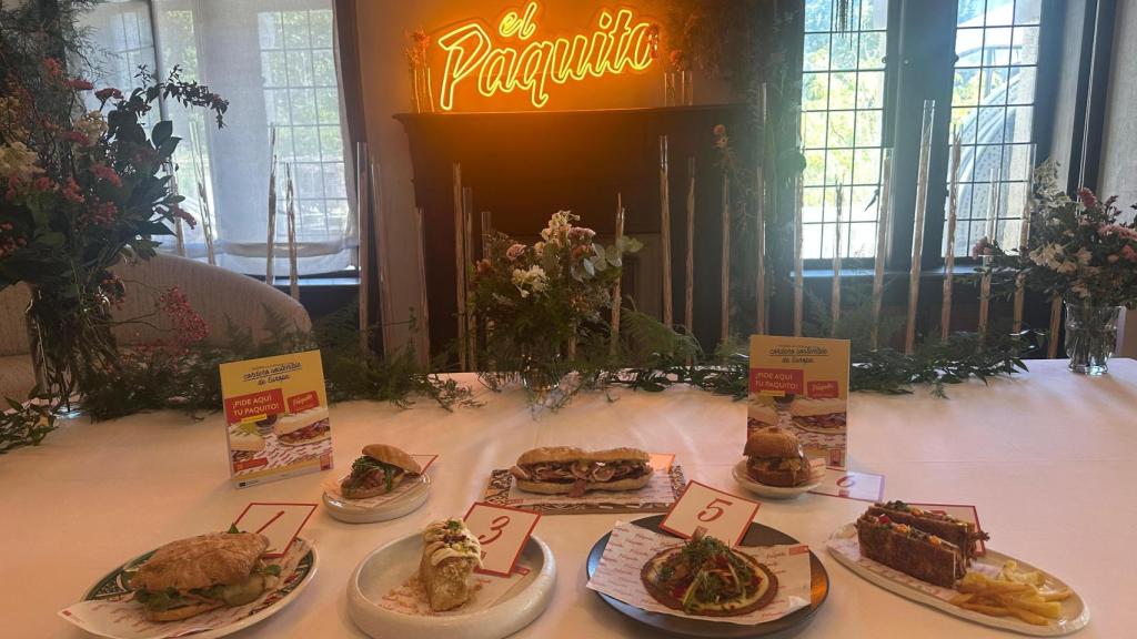 Los bocadillos concursantes de la II edición del Mejor Paquito de Madrid.