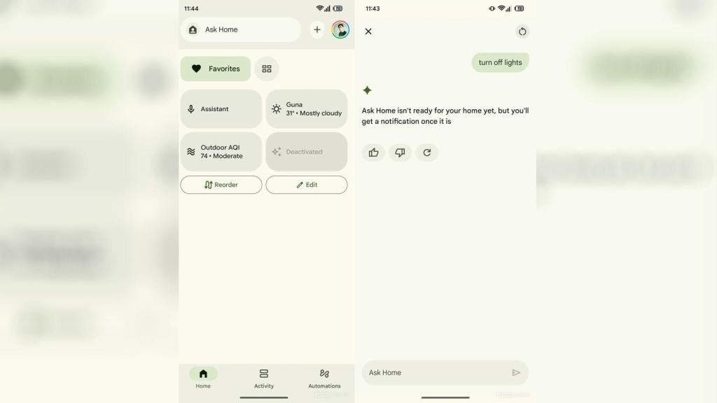 La conversación de Gemini se inicia desde la barra de búsqueda