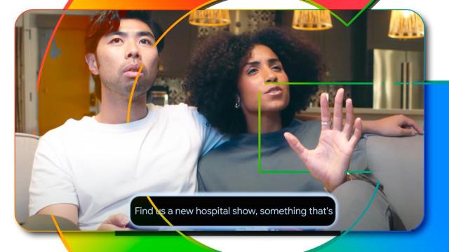 Fotomontaje inspirado en Google TV