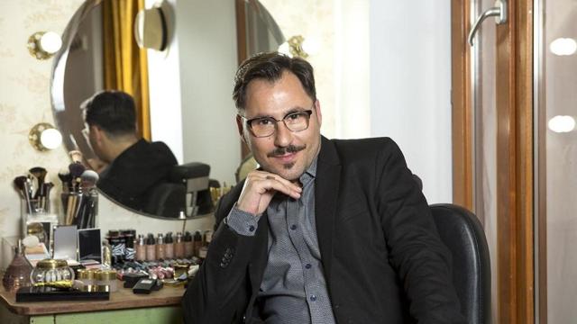 David Francés, maquillador.