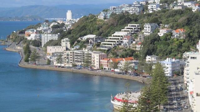 Wellington, ciudad de Nueva Zelanda.