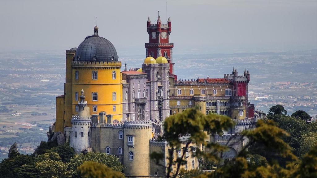 Palacio Nacional de Pena, en Sintra.