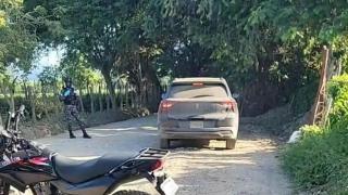 Vehículo en el que encontraron a Antonio Jiménez López.