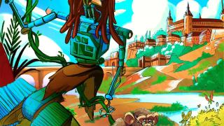 Un detalle del cartel.