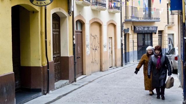 La calle de los Herreros de la ciudad de Zamora