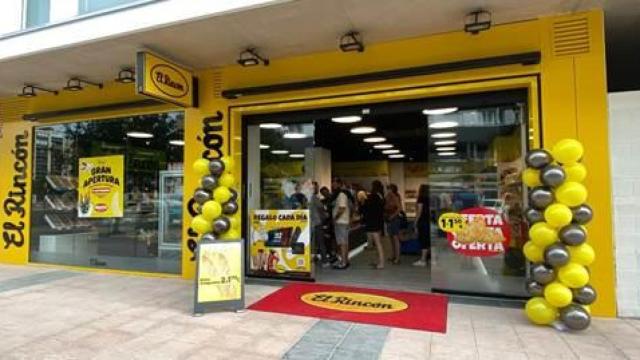 Un tienda de El Rincón en Zaragoza.