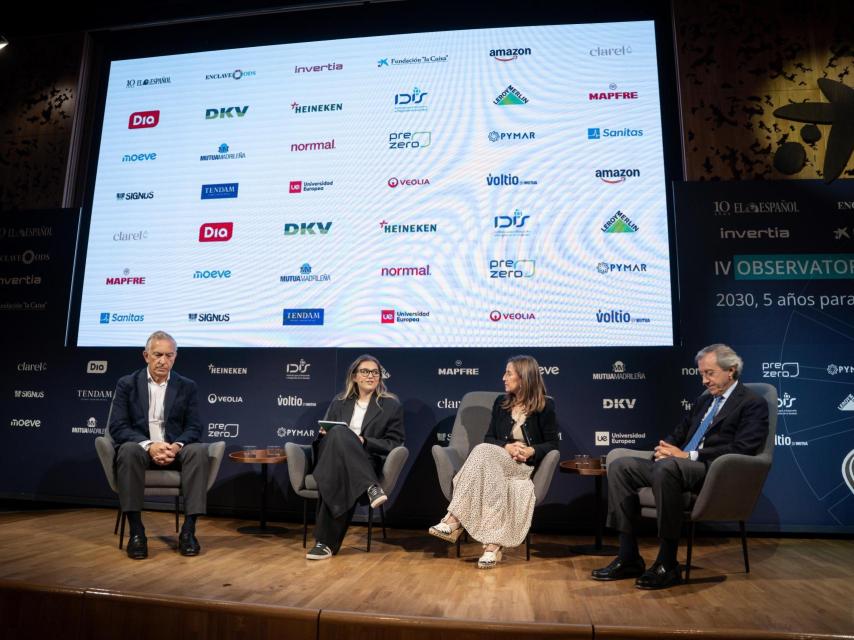 La mesa sobre reciclaje de el IV Observatorio de los ODS.