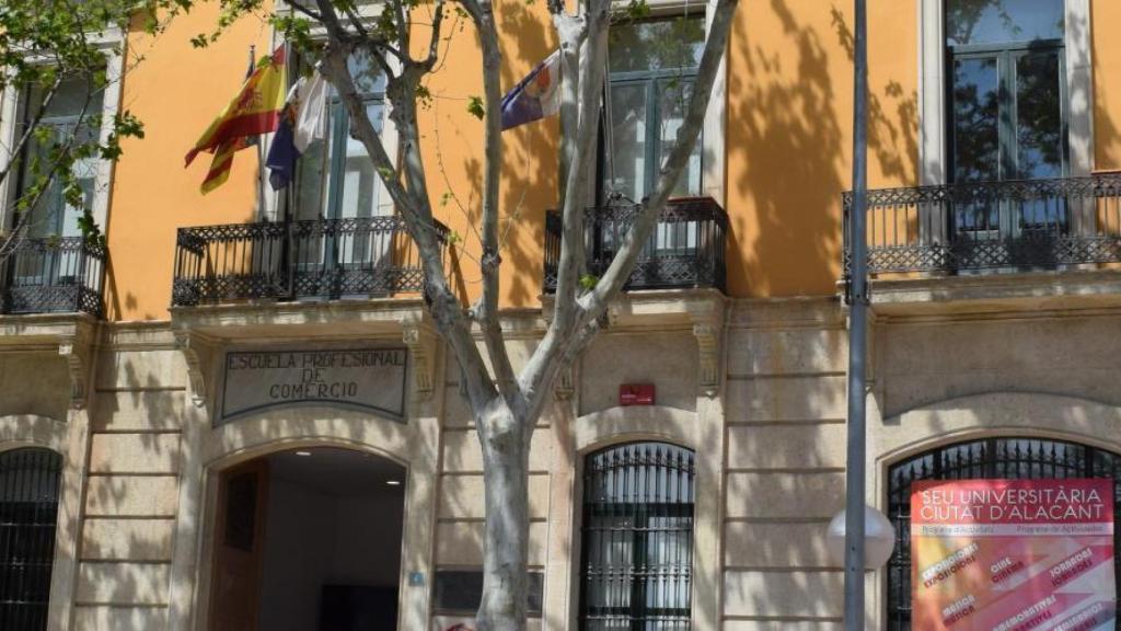 La sede de la Universidad de Alicante en la ciudad.