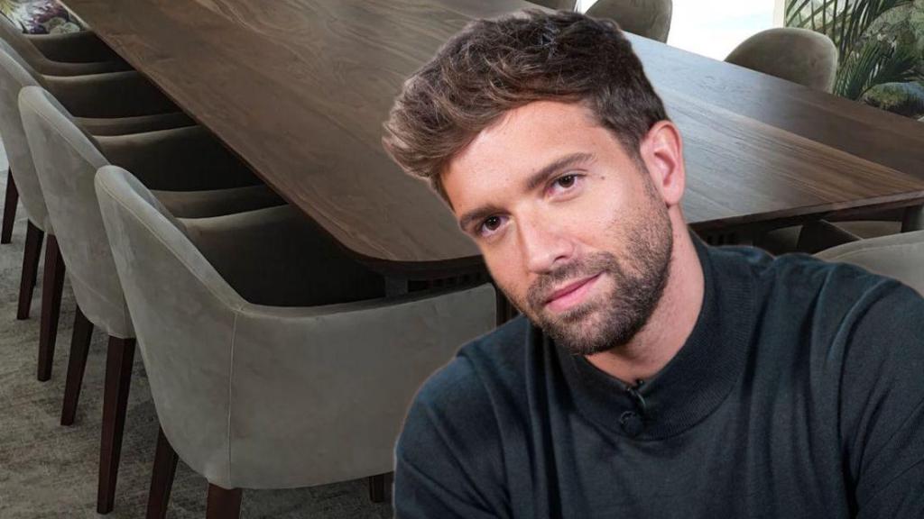 Pablo Alborán y su salón.