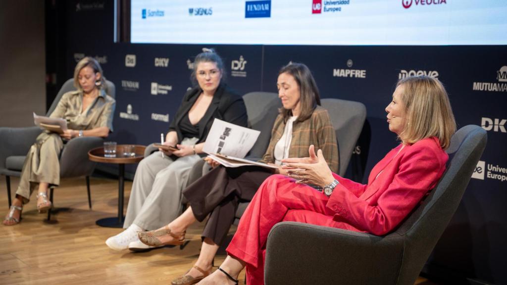 Un momento durante la mesa de 'Ciudades de los cuidados' en el IV Observatorio ODS.